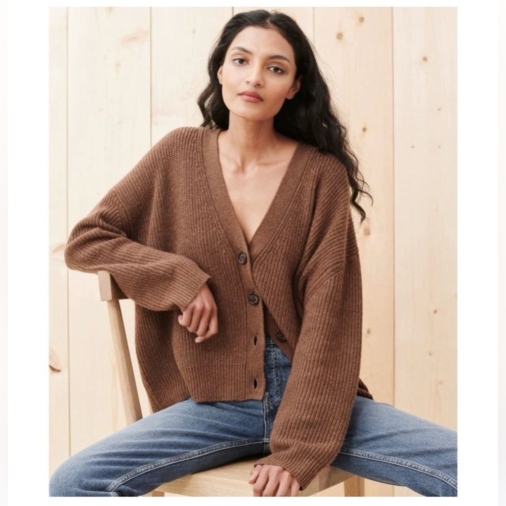 Cropped Cocoon Cardigan | Jenni Kayne
